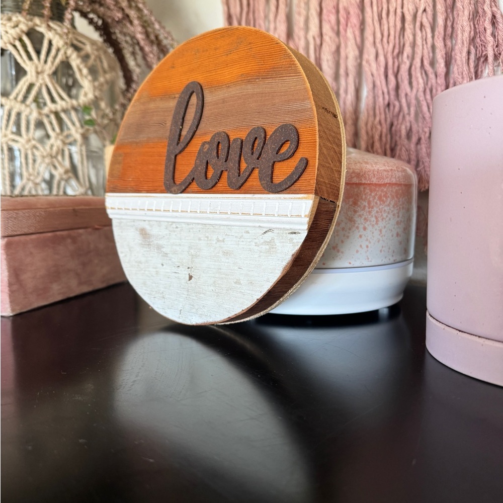 Rustic Love Wall Art Decor